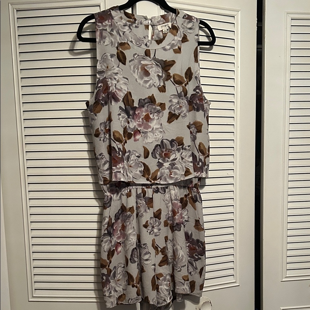 Floral Sleeveless Rimper